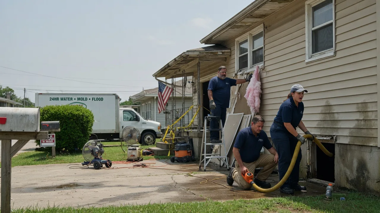 Water Damage Repair in La Blanca, TX near me